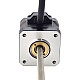 NEMA 17 Non-Captive Acme Linear Stepper Motor 1.5A 34mm Stack Screw Lead 12.7mm(0.5) Lead Length 200mm - 17N13S1504WF5-200RS | StepperOnline AU