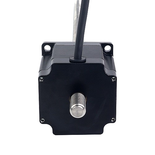 Nema 23 Non-captive 56mm Stack 2A Lead 2mm(0.07874) Length 355mm - 23N22S2004AJ4-355RS | StepperOnline AU