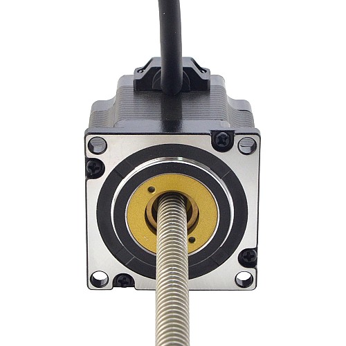 NEMA 23 Non-Captive Acme Linear Stepper Motor 3.0A 56mm Stack Screw Lead 2.54mm(0.1) Lead Length 250mm - 23N22S3004GG5-250RS | StepperOnline AU