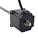 NEMA 23 Non-Captive Acme Linear Stepper Motor 3.0A 56mm Stack Screw Lead 5.08mm(0.2) Lead Length 250mm - 23N22S3004HG5-250RS | StepperOnline AU