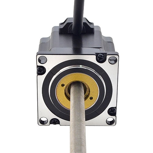 NEMA 23 Non-Captive Acme Linear Stepper Motor 3.0A 56mm Stack Screw Lead 5.08mm(0.2) Lead Length 250mm - 23N22S3004HG5-250RS | StepperOnline AU