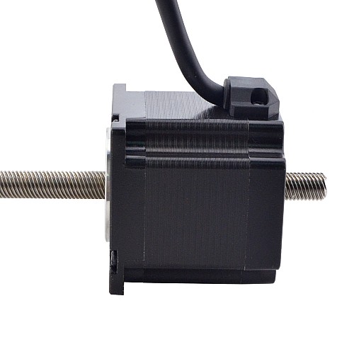 NEMA 23 Non-Captive Acme Linear Stepper Motor 3.0A 56mm Stack Screw Lead 10.16mm(0.4) Lead Length 250mm - 23N22S3004NG5-250RS | StepperOnline AU