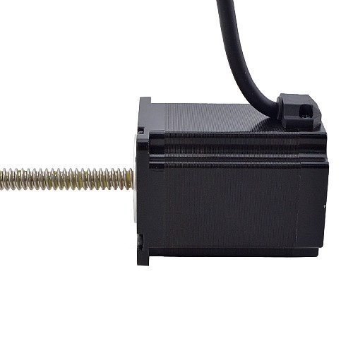 NEMA 23 Non-Captive Acme Linear Stepper Motor 4.0A 75mm Stack Screw Lead 2.54mm(0.1) Lead Length 250mm - 23N30S4004GG5-250RS | StepperOnline AU