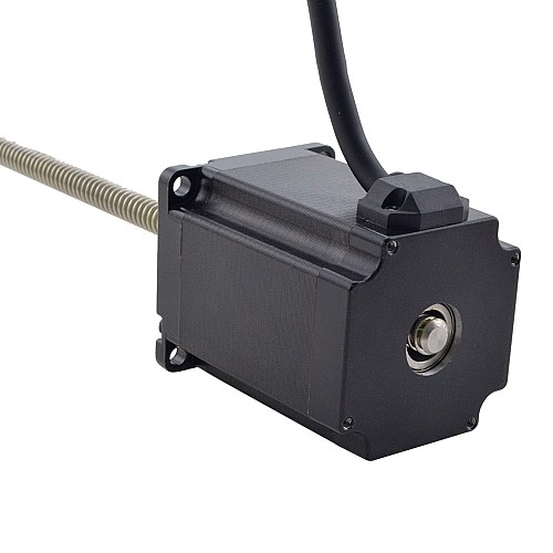 NEMA 23 Non-Captive Acme Linear Stepper Motor 4.0A 75mm Stack Screw Lead 2.54mm(0.1) Lead Length 250mm - 23N30S4004GG5-250RS | StepperOnline AU