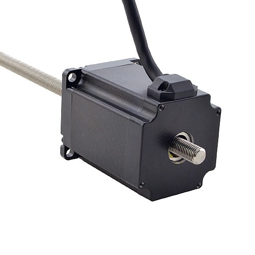 NEMA 23 Non-Captive Acme Linear Stepper Motor 4.0A 75mm Stack Screw Lead 5.08mm(0.2) Lead Length 250mm - 23N30S4004HG5-250RS | StepperOnline AU