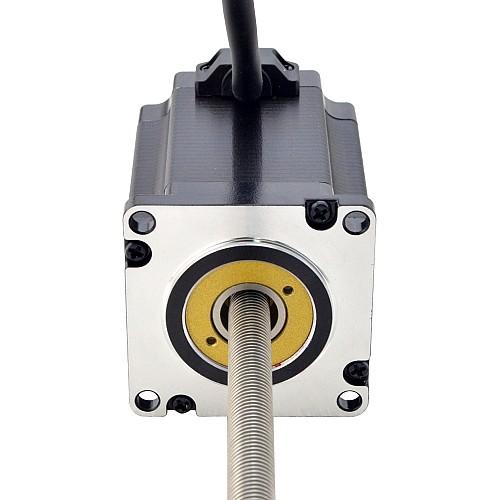 NEMA 23 Non-Captive Acme Linear Stepper Motor 4.0A 75mm Stack Screw Lead 5.08mm(0.2) Lead Length 250mm - 23N30S4004HG5-250RS | StepperOnline AU