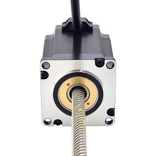 NEMA 23 Non-Captive Acme Linear Stepper Motor 4.0A 75mm Stack Screw Lead 25.4mm(1) Lead Length 250mm - 23N30S4004YG5-250RS | StepperOnline AU