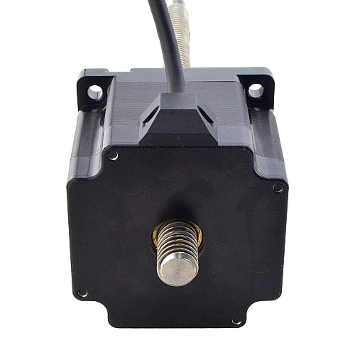 NEMA 34 Non-Captive Acme Linear Stepper Motor 5.5A 76mm Stack Screw Lead 6.35mm(0.25) Lead Length 300mm - 34N30S5504RK5-300RS | StepperOnline AU