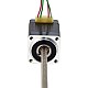 NEMA 8 Non-Captive Acme Linear Stepper Motor 0.5A 28.2mm StackScrew Lead 2mm(0.07874) Lead Length 150mm - 8N11S0504AC5-150RS | StepperOnline AU