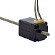 NEMA 8 Non-Captive Acme Linear Stepper Motor 0.5A 28.2mm Stack Screw Lead 1mm(0.03937) Lead Length 150mm - 8N11S0504SC5-150RS | StepperOnline AU