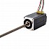NEMA 8 Non-Captive Acme Linear Stepper Motor 0.5A 38.2mm Stack Screw Lead 4mm(0.1575") Lead Length 150mm