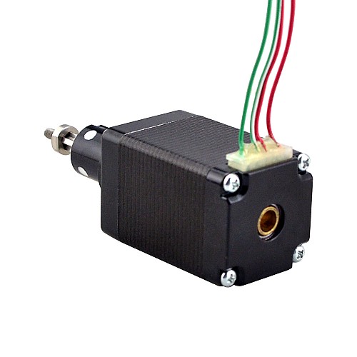 Nema 11 Captive 46mm Stack 0.35A Lead 0.635mm(0.025) Travel 12.7mm - 11C13S0754ED3-013RS | StepperOnline AU