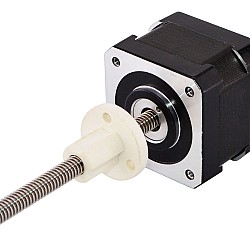 CN On Sale - Nema 17 External 34mm Stack 1.5A Lead 2.4384mm(0.096") Length 150mm