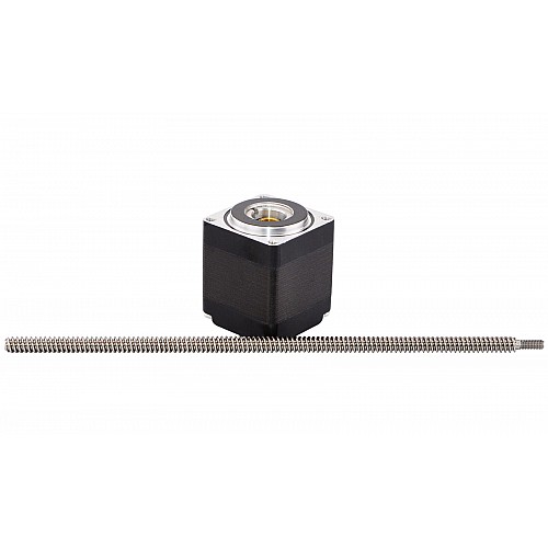 Nema 11 Non-captive 32mm Stack 0.42A Lead 5.08mm(0.2) Length 150mm - 11N13S0424HD3-150RS | StepperOnline AU