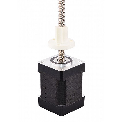 Nema 14 External 48mm Stack 0.91A Lead 4.877mm(0.192) Length 250mm - 14E17S0914QE3-250RS | StepperOnline AU