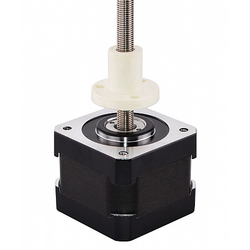 Nema 17 External 34mm Stack 1.5A Lead 0.794mm(0.031) Length 150mm - 17E13S1504LF3-150RS | StepperOnline AU