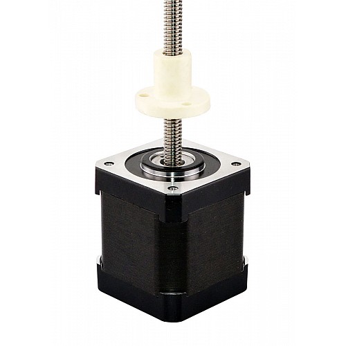 Nema 17 External 48mm Stack 1.3A Lead 0.794mm(0.031) Length 250mm - 17E19S1304LF3-250RS | StepperOnline AU