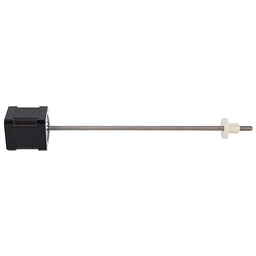 Nema 17 External 48mm Stack 1.3A Lead 2.4384mm(0.096) Length 250mm - 17E19S1304JE3-250RS | StepperOnline AU