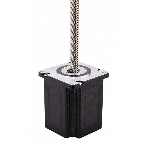 Nema 23 Non-captive 66mm Stack 2.5A Lead 2.54mm(0.1) Length 250mm - 23N26S2504GG3-250RS | StepperOnline AU