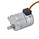 Φ25x30.5mm PM Stepper motor W/Gear Ratio 100:1 Spur gearbox - 25PM48L01-SG100 | StepperOnline AU