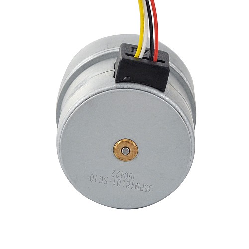 Φ35x36.2mm PM Stepper motor W/Gear Ratio 10.8:1 Spur gearbox - 35PM48L01-SG10 | StepperOnline AU