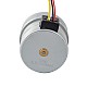 Φ35x36.2mm PM Stepper motor W/Gear Ratio 10.8:1 Spur gearbox - 35PM48L01-SG10 | StepperOnline AU