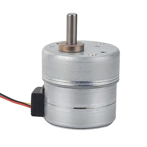 Φ35x36.2mm PM Stepper motor W/Gear Ratio 10.8:1 Spur gearbox - 35PM48L01-SG10 | StepperOnline AU