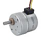 Φ35x36.2mm PM Stepper motor W/Gear Ratio 10.8:1 Spur gearbox - 35PM48L01-SG10 | StepperOnline AU