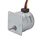 Φ42x38mm PM Stepper motor W/Gear Ratio 50:1 Spur gearbox - 42PM48M01-SG50 | StepperOnline AU