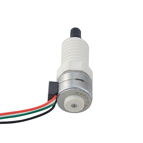 Φ15x11.1mm PM Captive Linear Stepper Motor 0.167A Lead 0.4mm/0.016 Travel 12mm - 15LN20L01-311 | StepperOnline AU