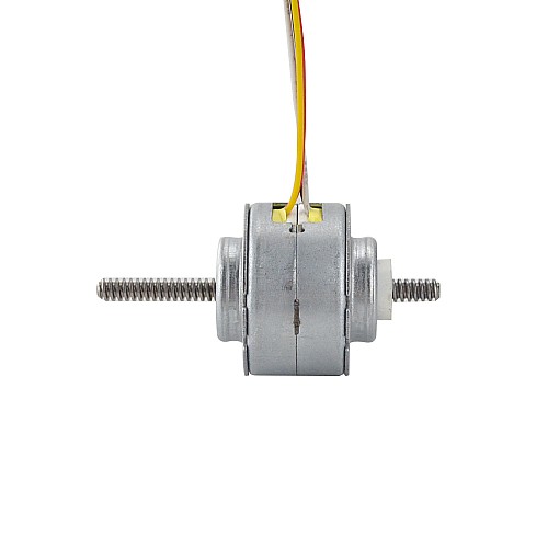 Φ25x15.6mm PM Non-Captive Linear Stepper Motor 0.23A Lead 1mm/0.039 Length 50mm - 25LN24M01-233 | StepperOnline AU