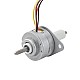 Φ25x15mm PM Captive Linear Stepper Motor 0.23A Lead 1mm/0.039 Travel 22mm - 25LN24M02-333 | StepperOnline AU