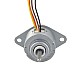 Φ25x15mm PM Captive Linear Stepper Motor 0.23A Lead 1mm/0.039 Travel 22mm - 25LN24M02-333 | StepperOnline AU