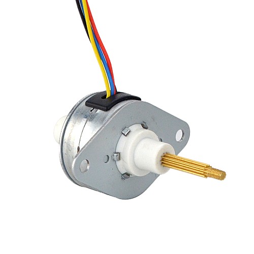 Φ25.2x15mm PM Captive Linear Stepper Motor 0.5A Lead 1.22mm/0.048 Travel 13.5mm - 25LN48L01-334 | StepperOnline AU