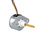 Φ25.2x15mm PM Captive Linear Stepper Motor 0.5A Lead 1.22mm/0.048 Travel 13.5mm - 25LN48L01-334 | StepperOnline AU