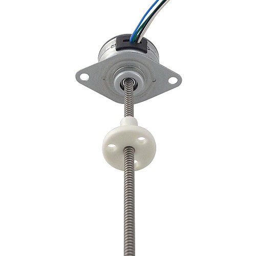 Φ25x14.5mm PM External Linear Stepper Motor 0.143A Lead 1.22mm/0.047 Length 174mm - 25LN48M01-144 | StepperOnline AU