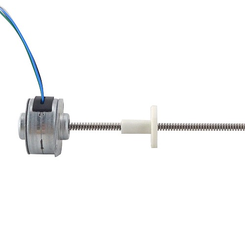 Φ25x14.5mm PM External Linear Stepper Motor 0.143A Lead 1.22mm/0.047 Length 174mm - 25LN48M01-144 | StepperOnline AU