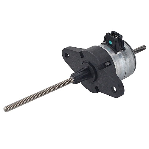 Φ28x30.8mm PM Non-Captive Linear Stepper Motor 0.46A Lead 1mm/0.039 Length 120mm - 28LN24L01-233 | StepperOnline AU