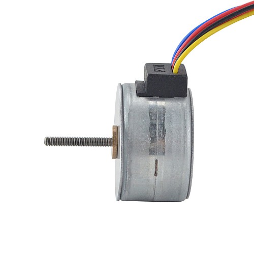 Φ35x22mm PM External Linear Stepper Motor 0.28A Lead 0.5mm/0.0197 Length 21.5mm - 35LN24M01-122 | StepperOnline AU