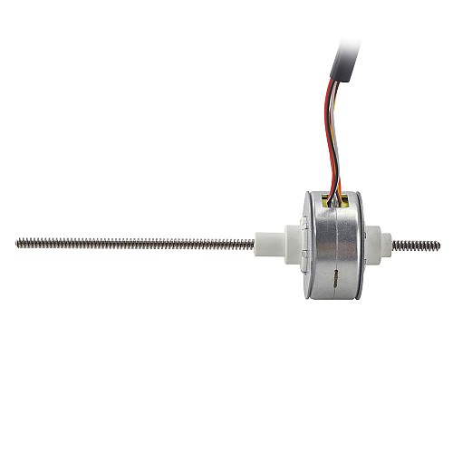 Φ35x17.5mm PM Non-Captive Linear Stepper Motor 0.46A Lead 1.22mm/0.047 Length 139.7mm - 35LN48M01-244 | StepperOnline AU