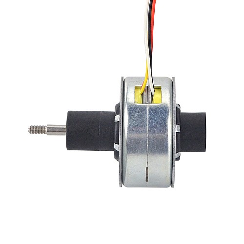Φ36x17.5mm PM Captive Linear Stepper Motor 0.6A Lead 1.22mm/0.047 Travel 5.3mm - 35LN48M01-344 | StepperOnline AU