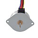 Φ42x16.5mm PM External Linear Stepper Motor 0.4A Lead 0.5mm/0.0197 Length 21mm - 42LN48S01-122 | StepperOnline AU