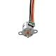 Φ10.25x11mm PM Stepper motor 18deg 1.96mN.m(0.278oz.in) 0.2A 4 Wires - 10PM20L02 | StepperOnline AU