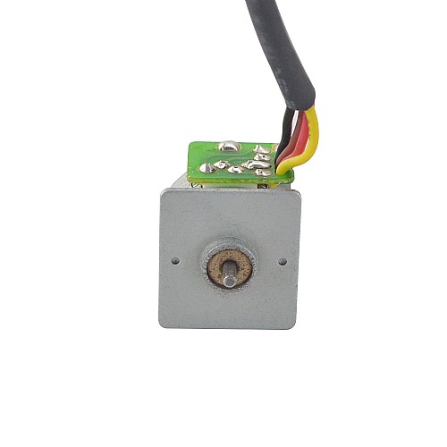 Φ15x12mm PM Stepper motor 18deg 2.45mN.m(0.347oz.in) 0.04A 4 Wires - 15PM20L01 | StepperOnline AU