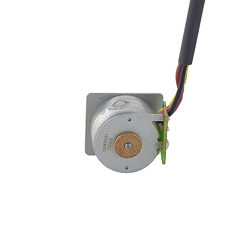 Φ15x12mm PM Stepper motor 18deg 2.45mN.m(0.347oz.in) 0.04A 4 Wires - 15PM20L01 | StepperOnline AU