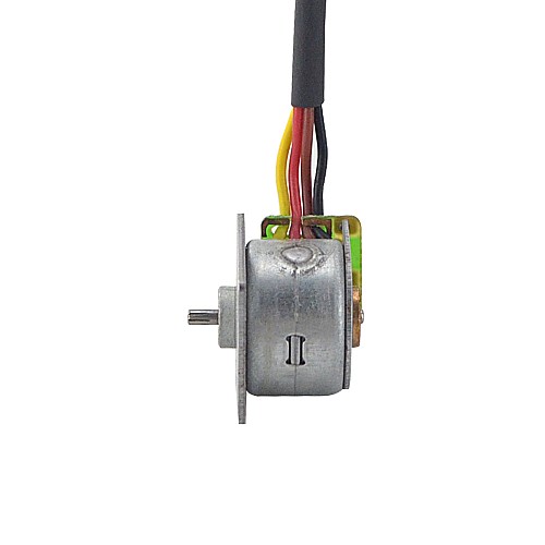 Φ15x12mm PM Stepper motor 18deg 2.45mN.m(0.347oz.in) 0.04A 4 Wires - 15PM20L01 | StepperOnline AU