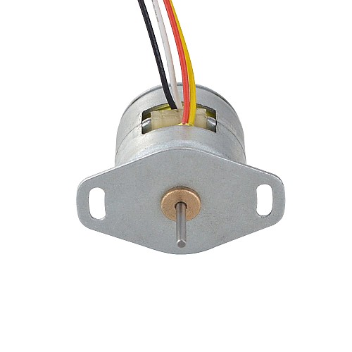 Φ20x18.2mm PM Stepper motor 18deg 5.88mN.m(0.833oz.in) 0.5A 4 Wires - 20PM20L01 | StepperOnline AU