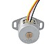 Φ20x18.2mm PM Stepper motor 18deg 5.88mN.m(0.833oz.in) 0.5A 4 Wires - 20PM20L01 | StepperOnline AU