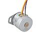Φ20x18.2mm PM Stepper motor 18deg 5.88mN.m(0.833oz.in) 0.5A 4 Wires - 20PM20L01 | StepperOnline AU