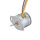 Φ20x18.2mm PM Stepper motor 18deg 5.88mN.m(0.833oz.in) 0.5A 4 Wires - 20PM20L01 | StepperOnline AU